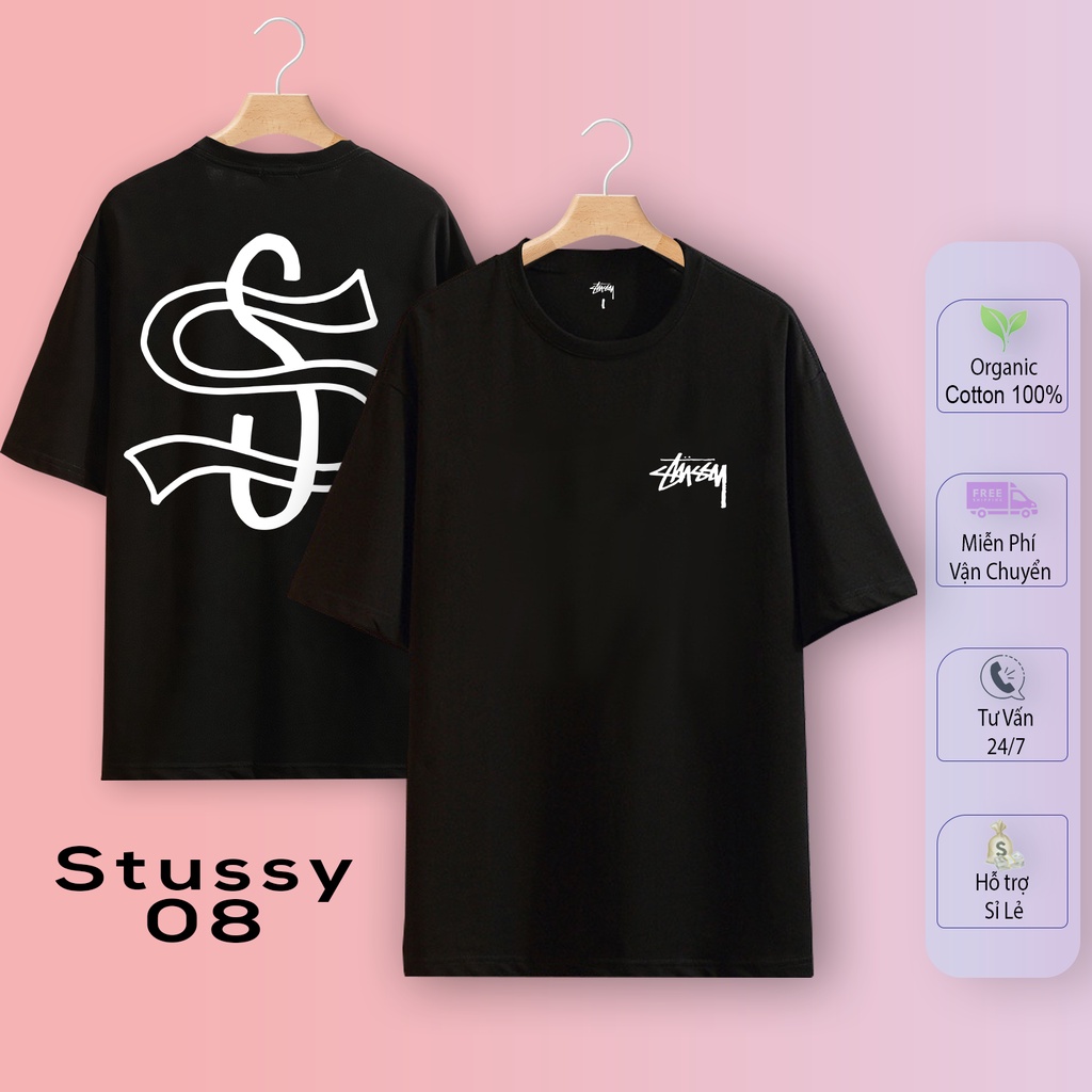 Áo thun Stussy mẫu hot 1-10 - 100% cotton 2c - Mỹ Tú Store - Part 1