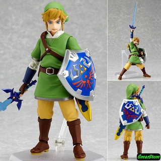 ( HÀNG CÓ SẴN ) MÔ HÌNH Twilight Princess Skyward Sword Link - Legend of Zelda Figma 153 Cử Động Được