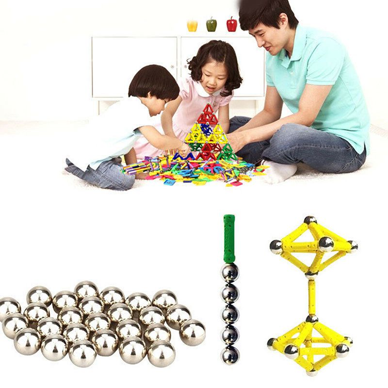 Bộ Đồ Chơi Xây Dựng Gắn Nam Châm Cho Bé