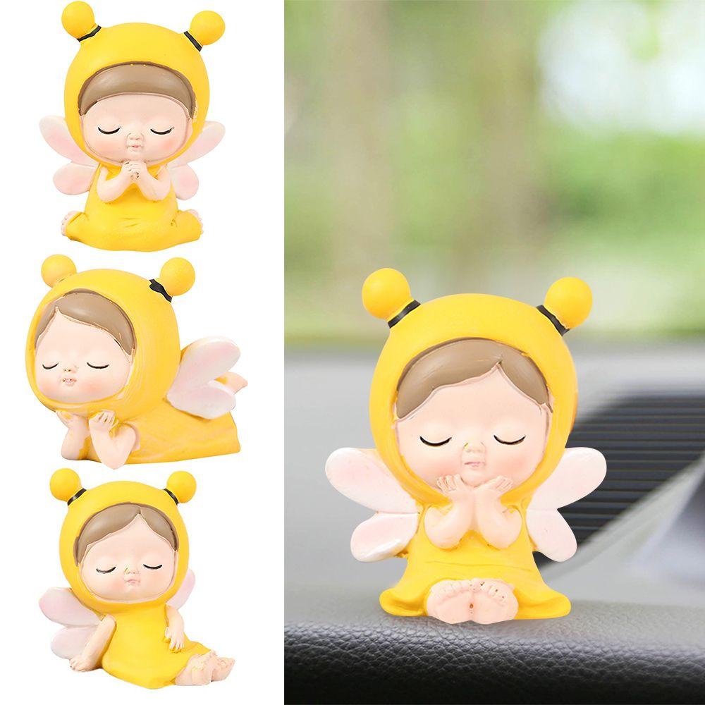 WATTLE Mô Hình Chú Ong Điêu Khắc Dùng Trang Trí Phòng Khách / Văn Phòng