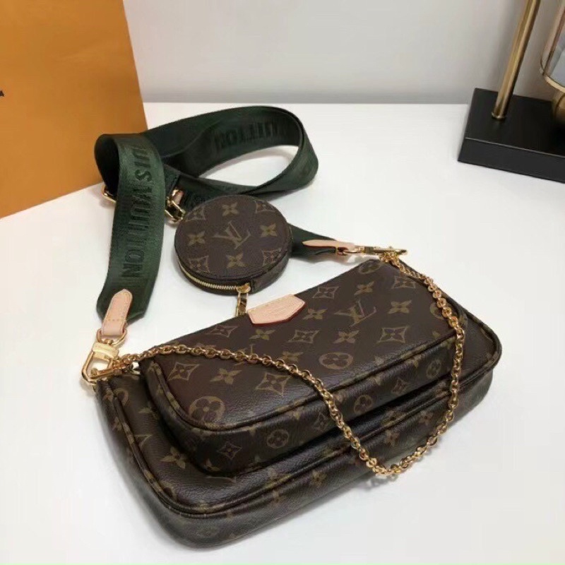 ✅SET TÚI LV 3 MÓN - MULTI POCHETTE - Bản SUPVIP [Fullbox]
