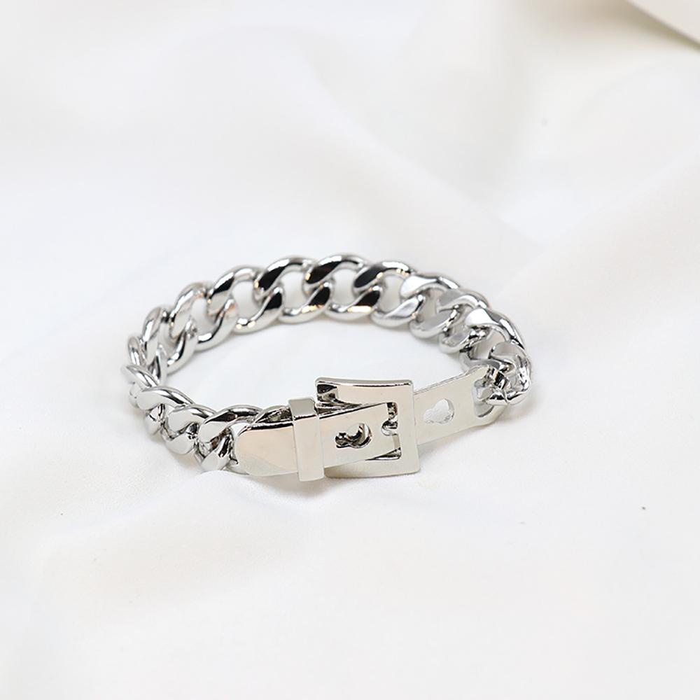 BACK2LIFE Vòng Tay Hợp Kim Phong Cách Hip Hop Cho Nam Và Nữ