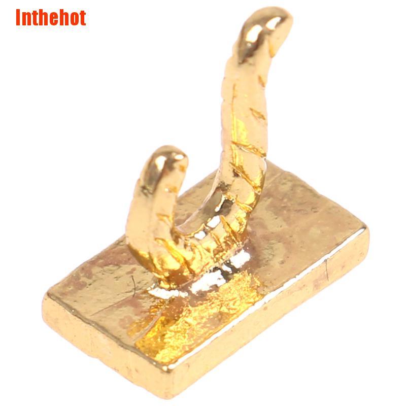 Bộ 4 Móc Treo Quần Áo Cho Búp Bê Tỉ Lệ 1: 12