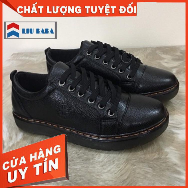 Lẻ rẻ như Buôn Giày Đốc Nam Da Bò 4 mùa, phong cách trẻ trung, kết hợp với quần bò cực hợp. - Hàng nhập khẩu