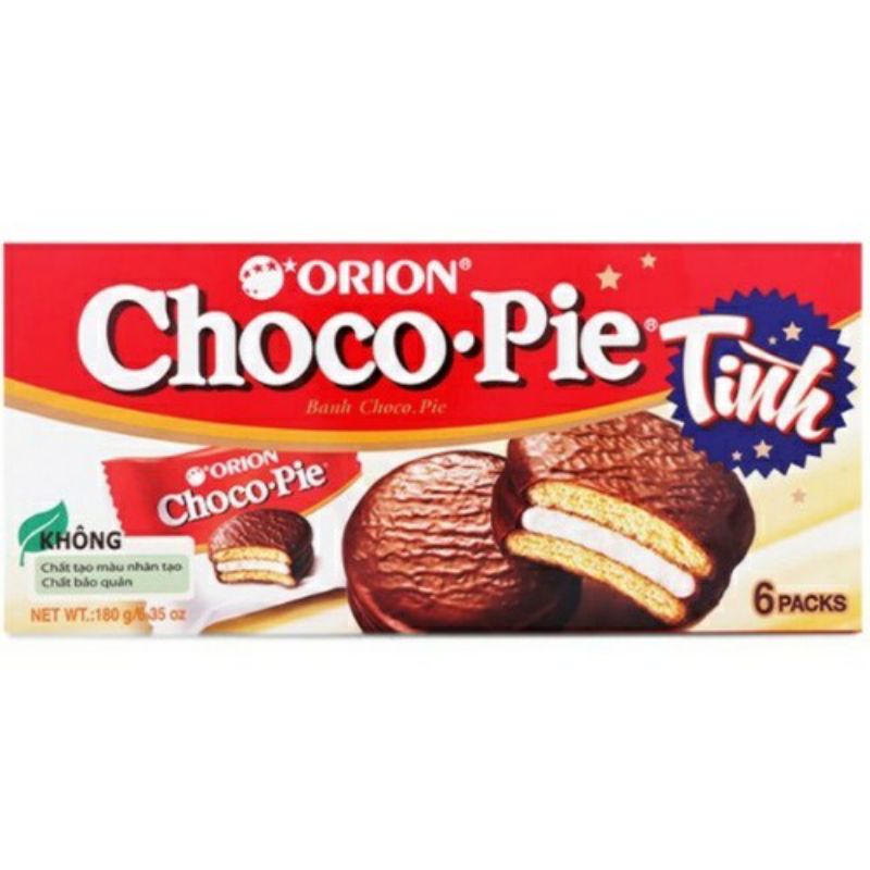 bánh Choco pie hộp 6 gói 198g