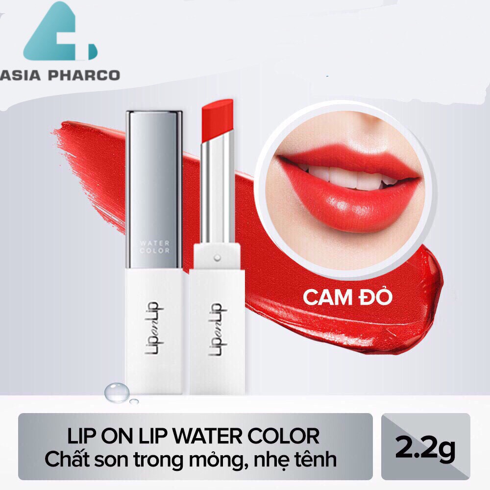 Son trang điểm dưỡng tối ưu Lip On Lip Water Color 2,2g