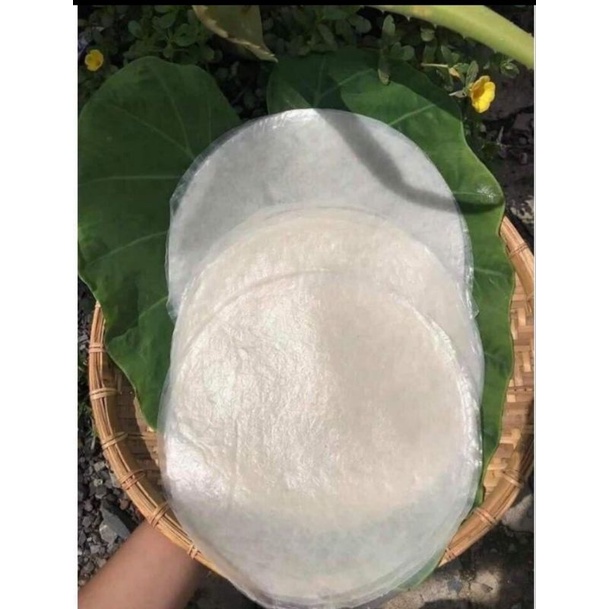 1kg bánh tráng phơi sương tròn mỏng dẻo loại 1