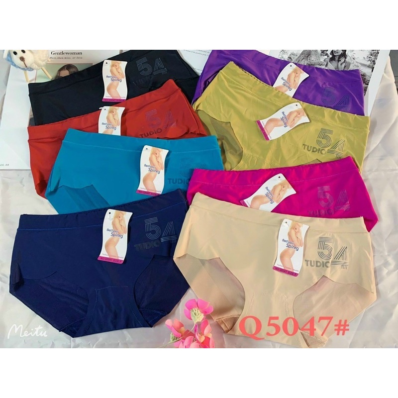 Combo Sỉ 5-10 Quần Lót Nữ Chất Su Mềm Mại Không Đường May Siêu Đẹp 5047
