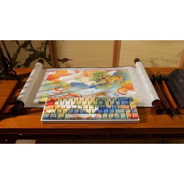 Bàn phím cơ không dây Newmen GM680 / GM680 Jungle v2 Dual mode BT5.0 & Wired Hotswap gateron pro,kailh box switch