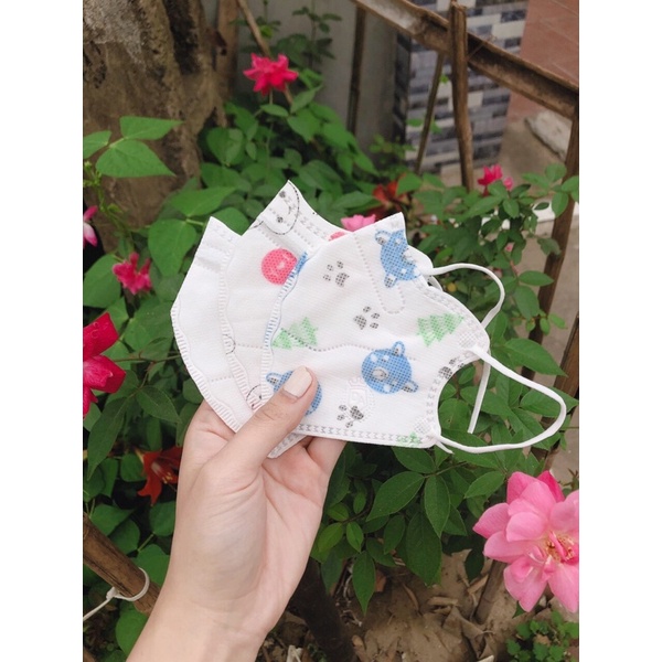 [4-12 tuổi] Sỉ 1 thùng (gồm 200 cái) khẩu trang N99 Duy Anh hàng chính hãng
