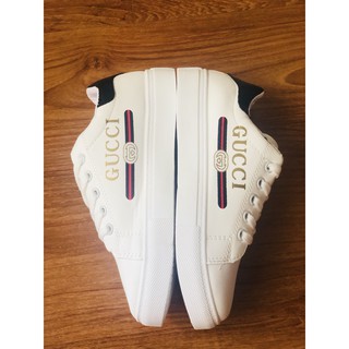 HÌNH THẬT - GIÀY SNEAKER THỂ THAO CCI GÓT ĐEN