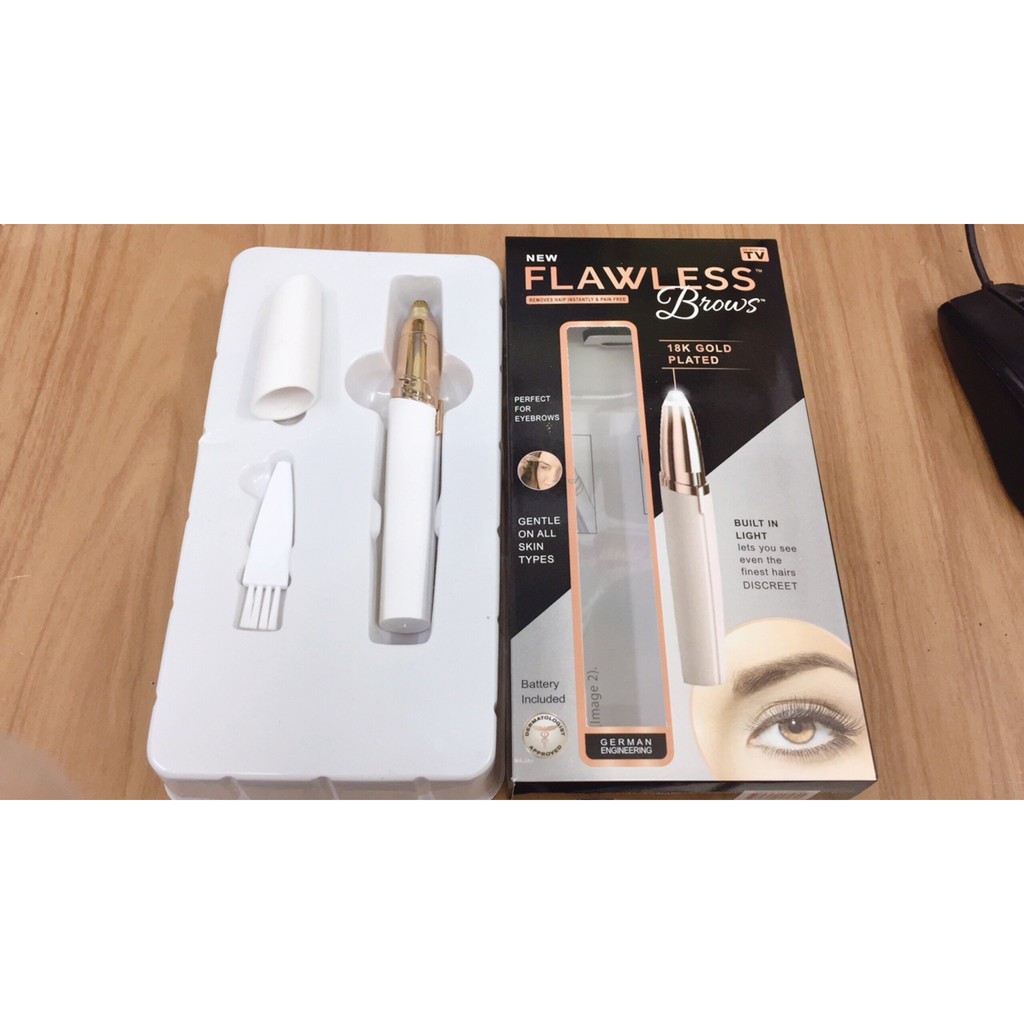 BÚT WAX TỈA LÔNG MÀY - LÔNG TƠ MẶT - RIA MÉP — FLAWLESS BROWS