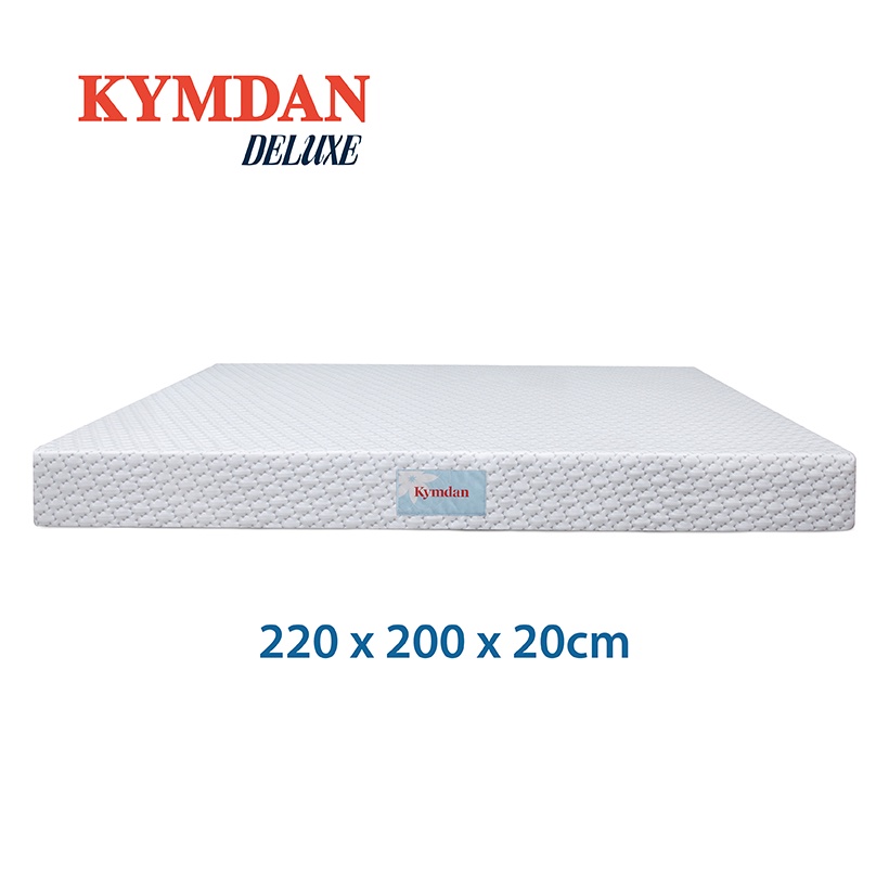Nệm cao su thiên nhiên Kymdan Deluxe 220 x 200 x 20cm SFM