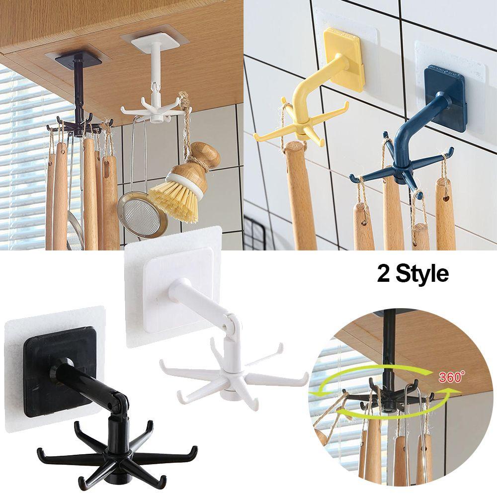 Doraw 360° Móc Treo Đồ Đa Năng Dán Tường Tiện Lợi