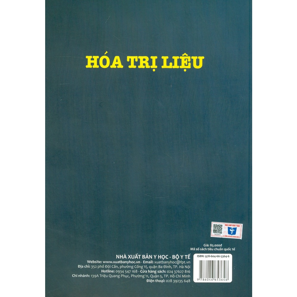 Sách - Hóa Trị Liệu (Bìa Mềm)