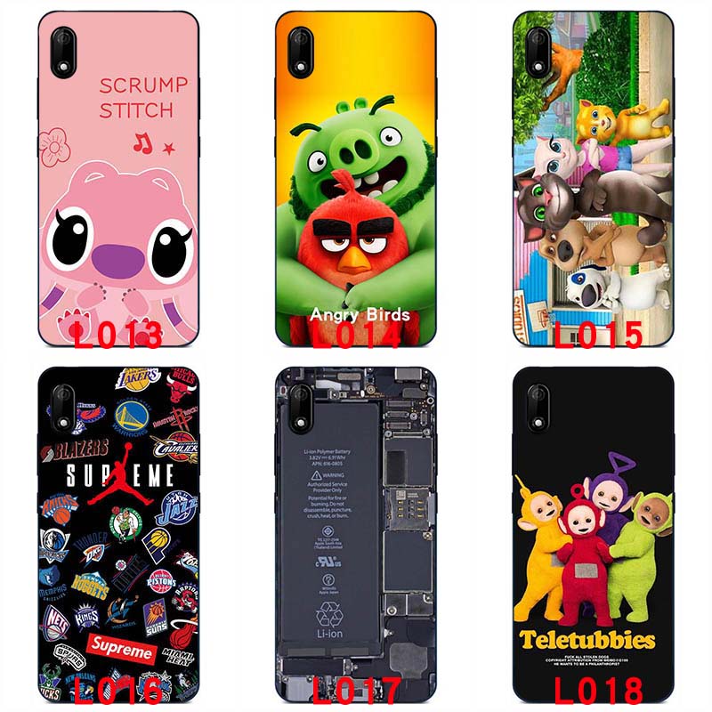 Ốp điện thoại silicone TPU mềm họa tiết hoạt hình đầy màu sắc cho Wiko Jerry 4