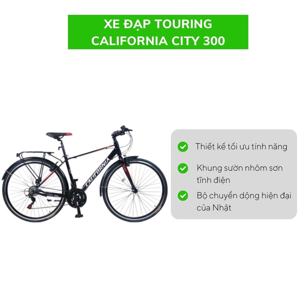 Xe đạp Touring CALIFORNIA CITY 300