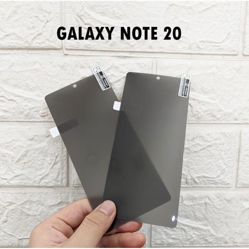 Miếng dán dẻo TPU chống nhìn trộm Samsung Galaxy Note 8,Note 9,Note 10,Note 10 pro,Note 20,Note 20 Ultra