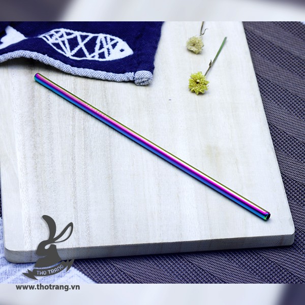 Ống hút inox 304 thẳng đủ màu dài 215mm | BigBuy360 - bigbuy360.vn