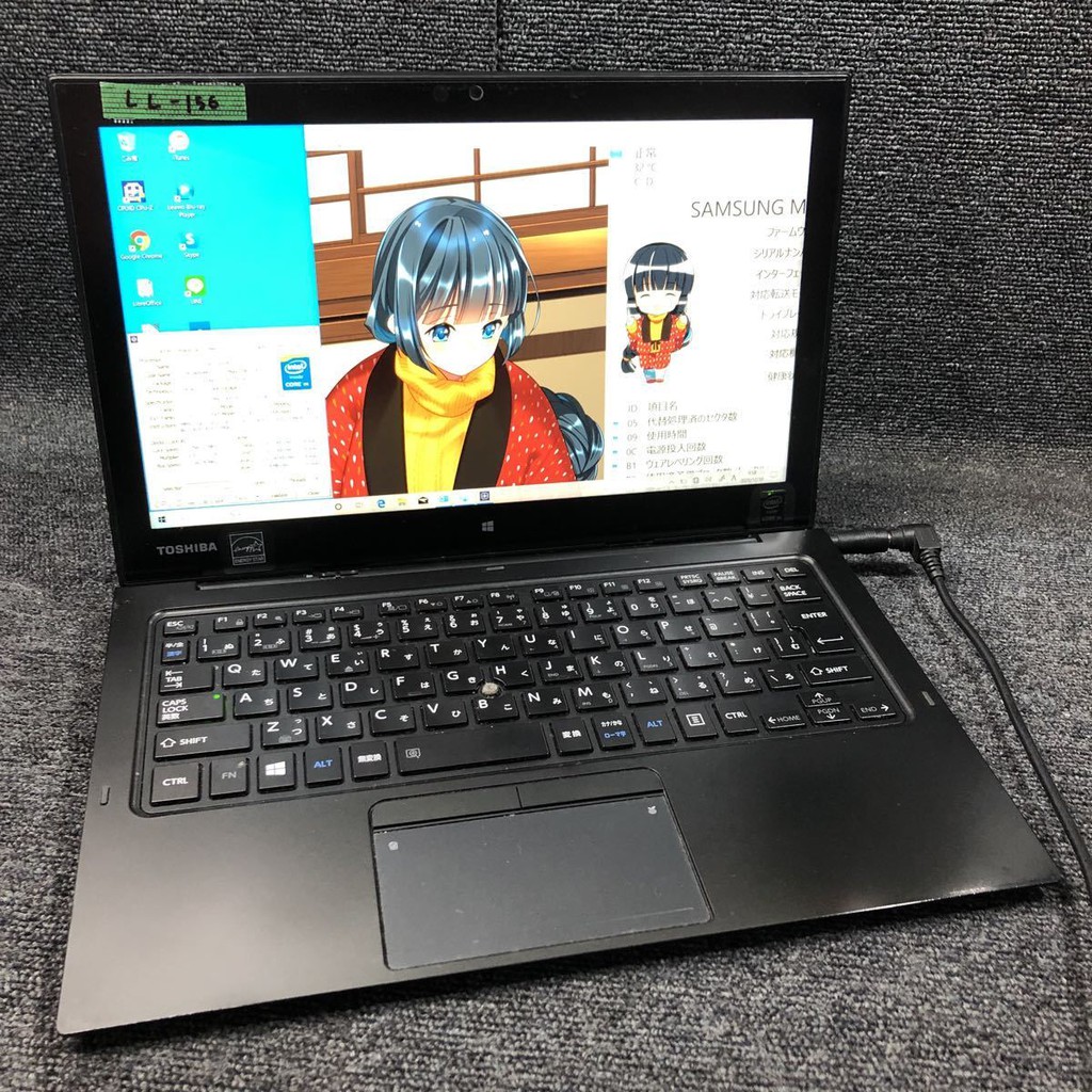 Laptop 2 trong 1 màn hình cảm ứng 12.5 inch Toshiba R82/P Core M-5Y51 2.6GHz 4GB 256GB SSD - Likenew 98-99% kèm bàn phím | BigBuy360 - bigbuy360.vn