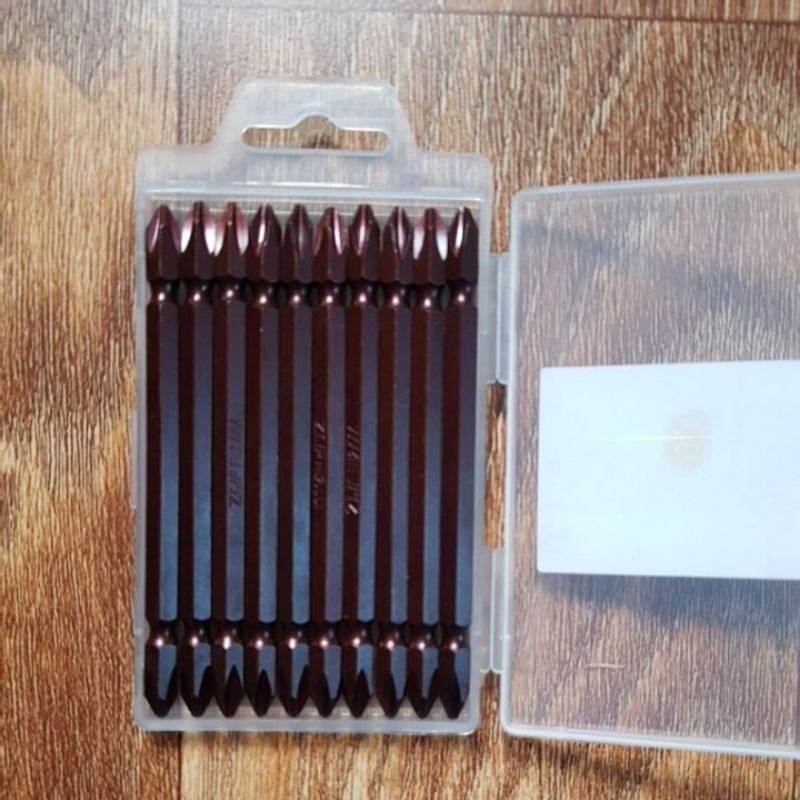 Mũi tô vít 2 đầu 4 cạnh dài 100mm