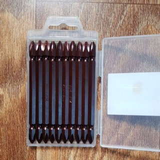 Mũi tô vít 2 đầu 4 cạnh dài 100mm
