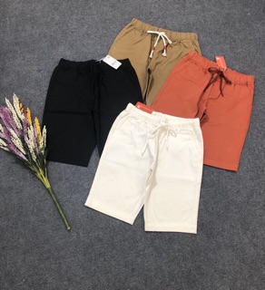 Quần kaki thun lửng nữ