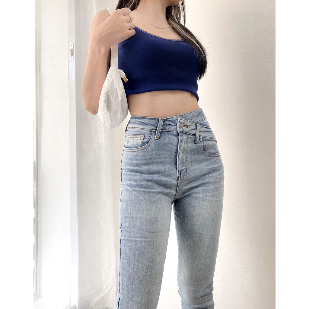 Quần Skinny lệch lưng 20decemberjeans mã 1089 | BigBuy360 - bigbuy360.vn