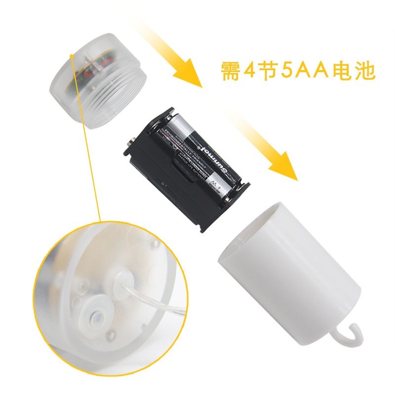 [TẶNG 4 PIN AA] ĐÈN LED PHÁO HOA TRANG TRÍ DECOR, TRANG TRÍ NHÀ CỬA