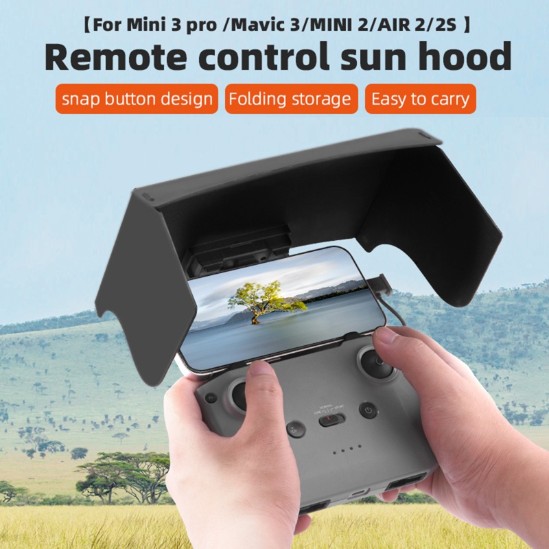 Loa Che Nắng Điện Thoại Có Thể Gập Lại Cho Mavic Air 2 / 2S / Mini 3 Pro