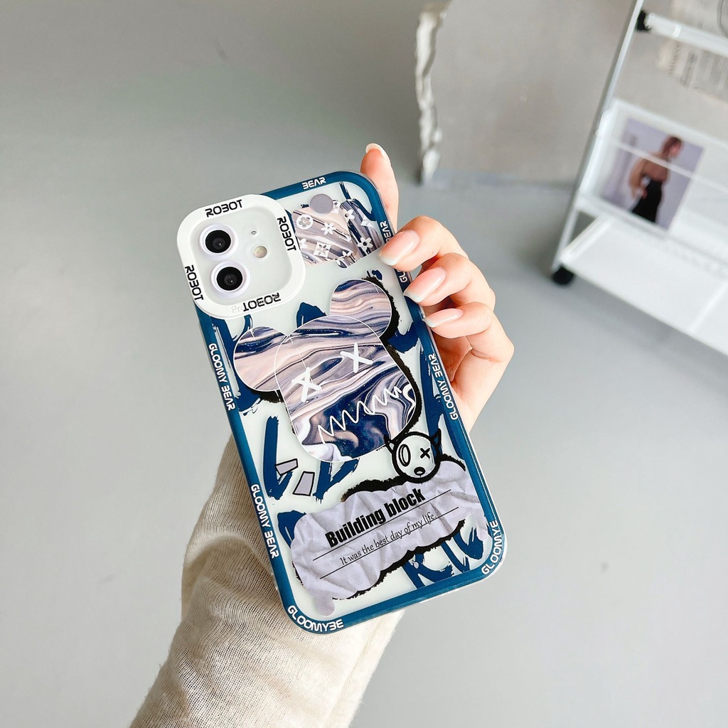 Ốp lưng iphone ✨DECASE's ✨họa tiết GẤU GU.CCI 6/6plus/6splus/7/7plus/8/8plus/x/xs/11/12/13/pro/max/plus/promax | BigBuy360 - bigbuy360.vn