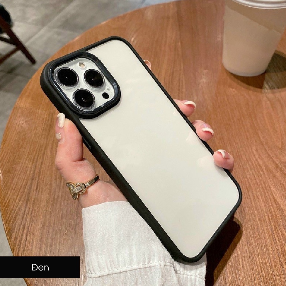 Ốp lưng iPhone 15 Pro/ 15 Pro Max/ 12/ 12 Pro/ 12 Pro Max/ iPhone 11/ 11 Pro Max, ốp trong viền màu hiệu FILADA