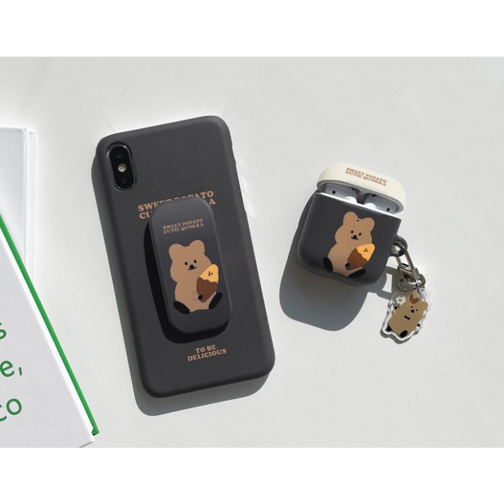 Korean earphone case Korea  MoMoCase purchase Compatible for Airpods case key ring