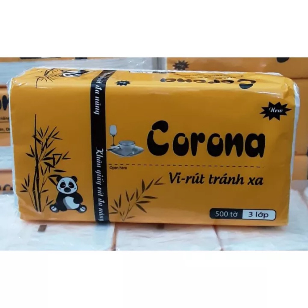 Giấy ăn rút corona