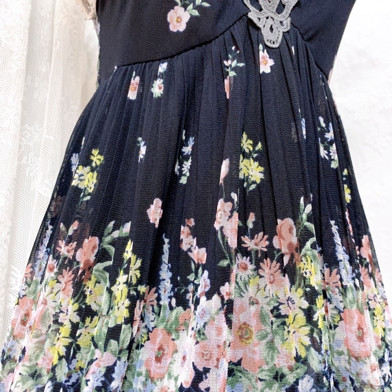 Đầm ren Nhật Axes Femme in hoa siêu xinh ♥️