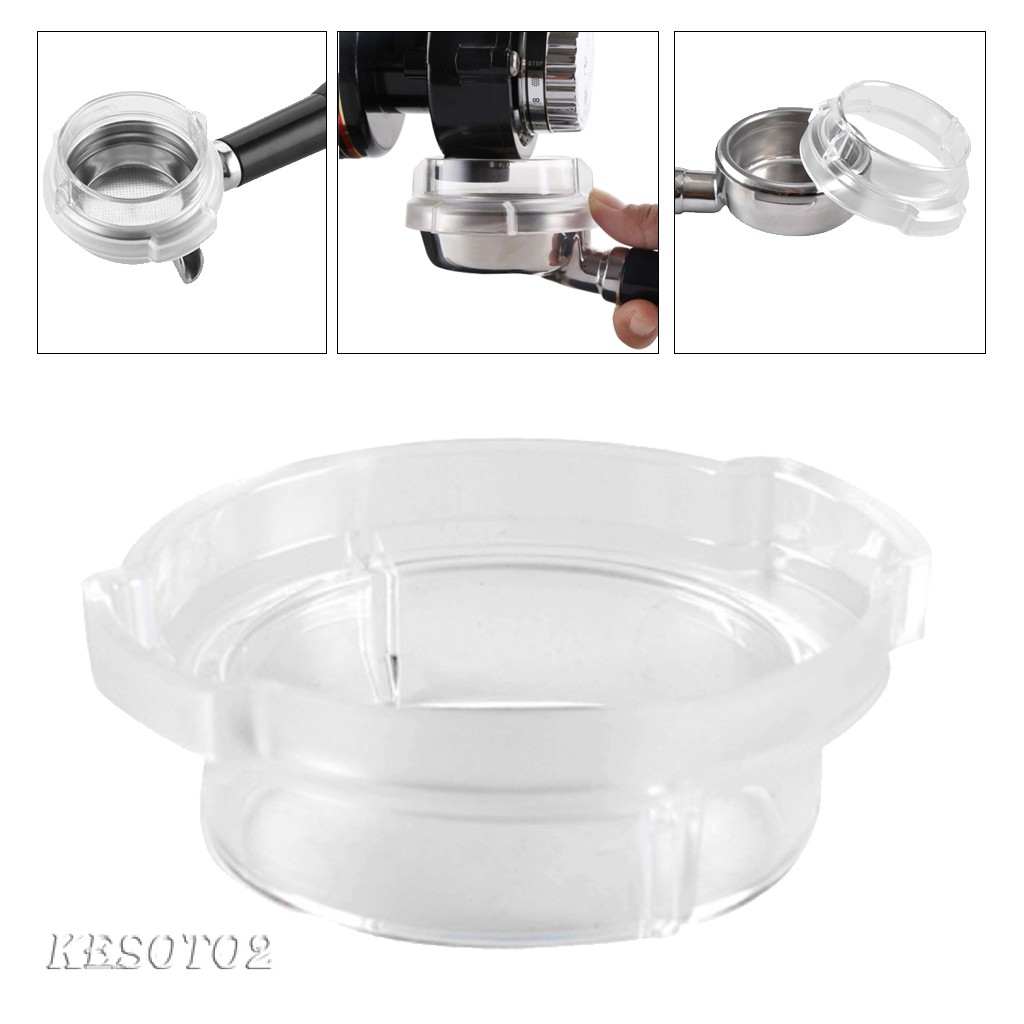 [KESOTO2] Espresso Coffee Grinder Dosing Funnel Catcha w/ 58mm Portafilter Cafe Use