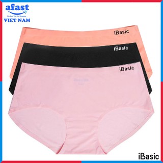Combo 3 Chiếc Quần Lót Nữ Không Đường May Cao Cấp iBasic V189 - Freesize [Hàng Chính Hãng]