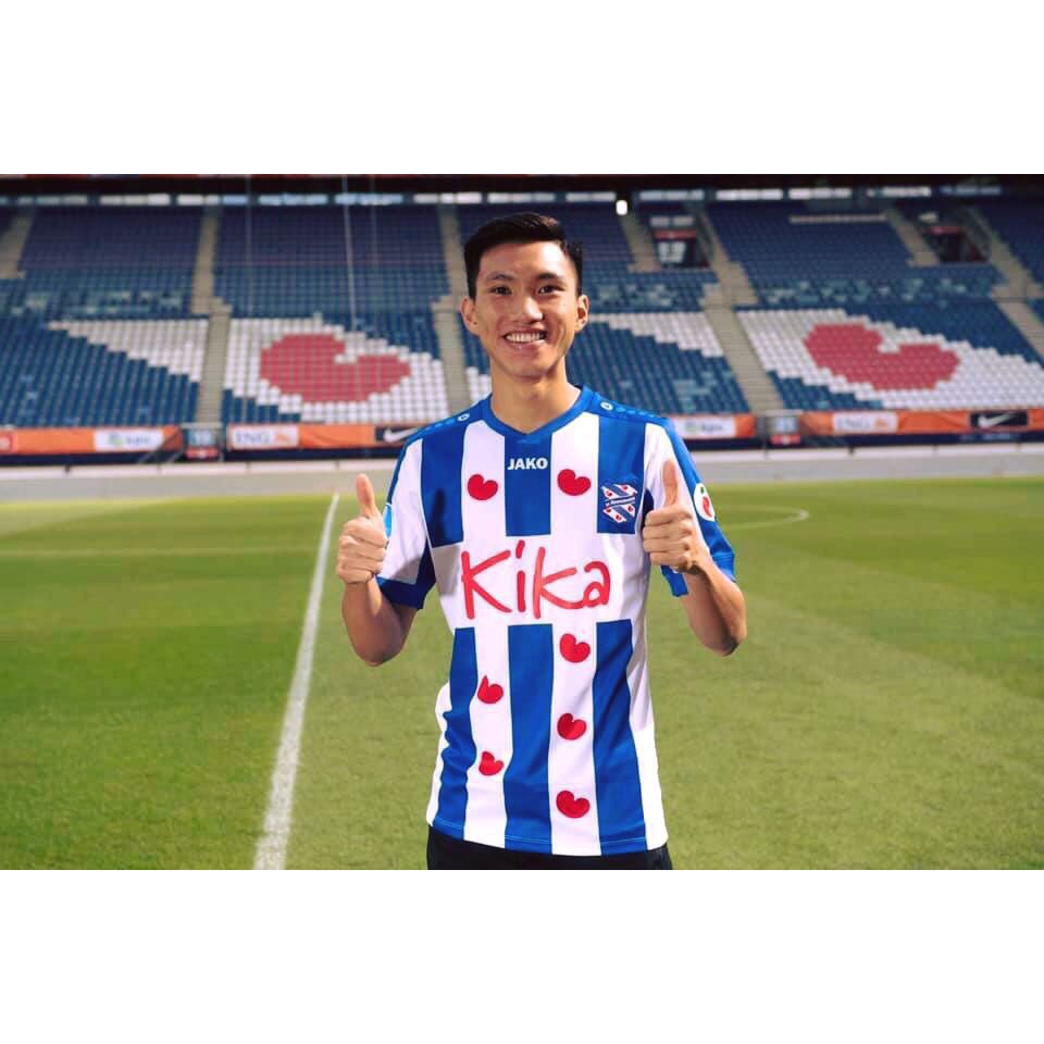 Quần áo bóng đá CLB HEERENVEEN-ĐOÀN VĂN HẬU 2019-2020 -Thun Lạnh Cao Cấp