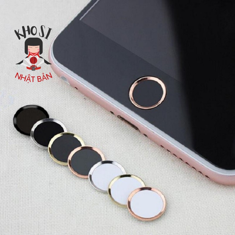 Miếng Dán Nút Home Touch ID - Cảm Ứng Vân Tay - Dành Cho Iphone .