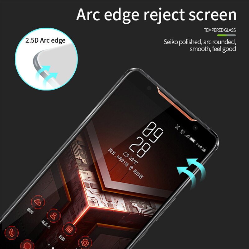 ASUS Kính Cường Lực Bảo Vệ Camera 2 Trong 1 Cho Asus Rog Phone 3 Zs661Ks