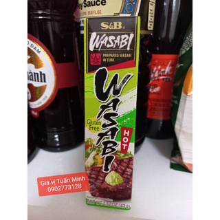 Mù tạt xanh s&b 43g