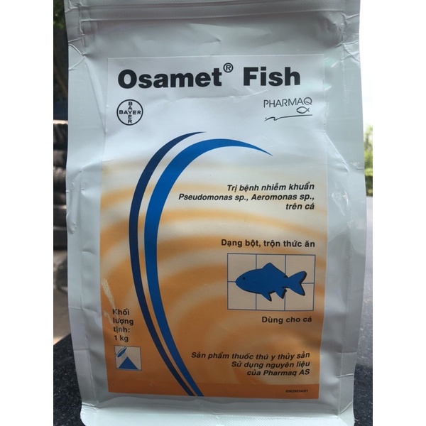 Osamet Fish - ổn định đường ruột cá - gói 100g