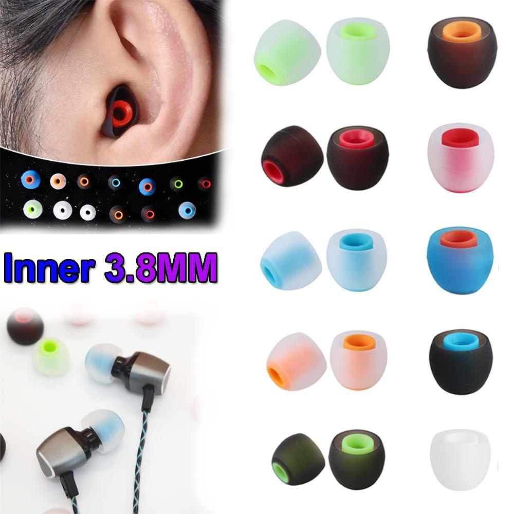 GOGOUP Set 12 Nút Tai Nghe Nhét Tai Thay Thế Bằng Silicon Mềm 3.8mm