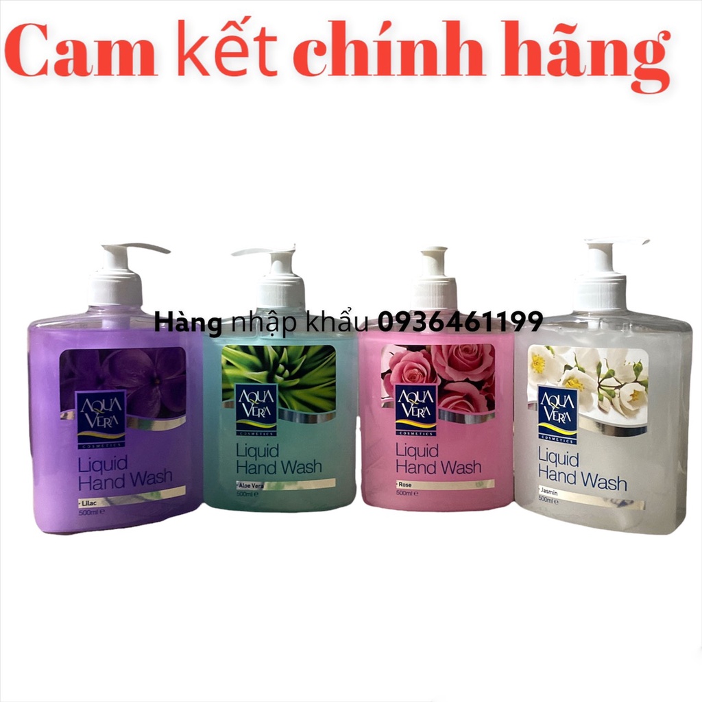 Nước rửa tay Aquavera 500ml Thổ nhĩ Kỳ(Hàng Công ty)