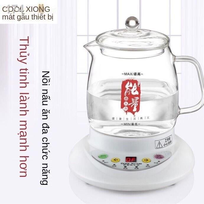 Nồi chưng yến thủy tinh thể tích nhỏ, chưng, ấm điện, máy pha trà, cốc hầm mini