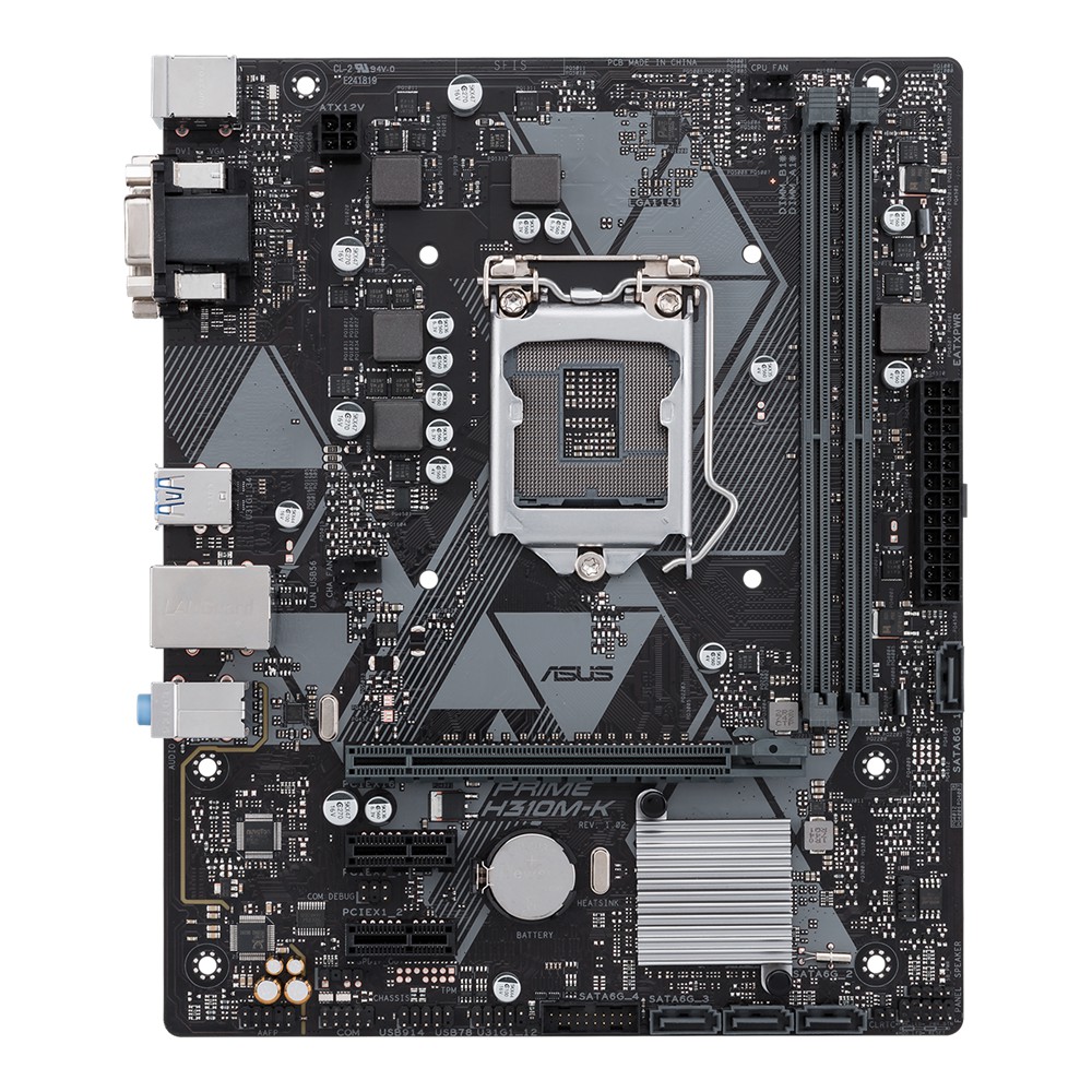 Bo mạch chủ Main ASUS PRIME H310M-K R2.0 - Hàng chính hãng - Bảo hành 36 Tháng