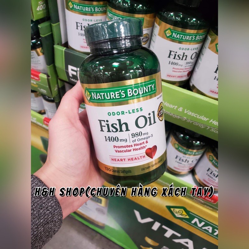 Dầu cá Nature's Bounty Fish Oil