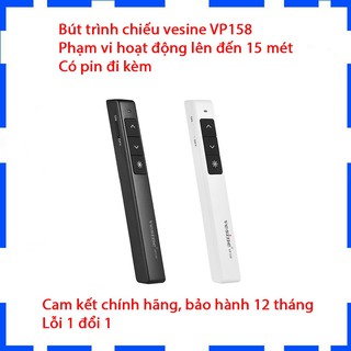 Bút trình chiếu Vesine VP158 - Hỗ trợ giảng dậy cực tốt - Bảo hành 12 tháng - Cam kết lỗi 1 đổi 1