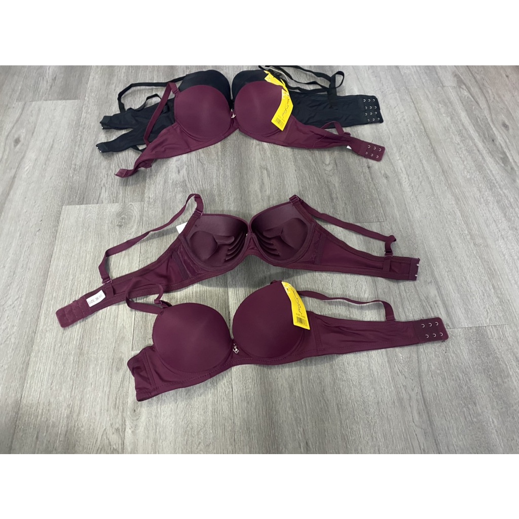 Áo ngực có gọng mút mỏng. Áo lót thái lan quả  trơn cup 3/4 ngực mút ép siêu êm. Giúp nâng, đẩy vòng 1 đẹp ms 021