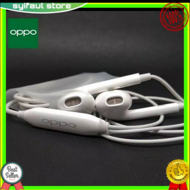 Tai Nghe Nhét Tai Chất Lượng Cao Cho Oppo R11 R15 R17 F3 F5 Youth F7 F9 Lite Pro